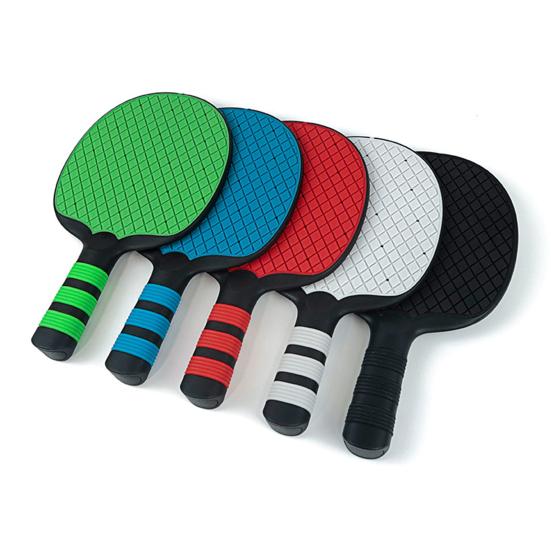 Ping Pong Paddles Silicone Table Tennis Racket Pingpong Training Bat with Ergonomic Handle for Beginner