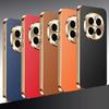 Etui til Honor Magic 7 Pro Lærbelegg Støtsikkert Deksel til Magic 7 6 5 Pro 7 Lite Tekstur Litchimønster Etuier Støtfanger Skall