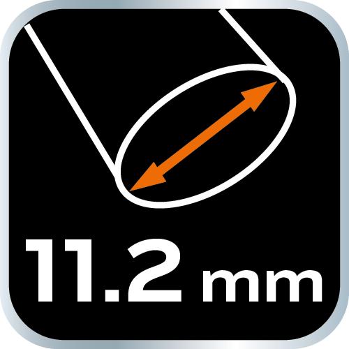 Glue sticks 11 mm, transparent, approx. 5000 g