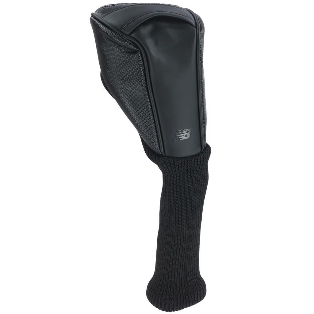 Golf Continuing Standard Product Head Cover for DR FR [New Balance] [Basic Model] (460cc Compatible, Driver) / / 012-4984011 010_Black