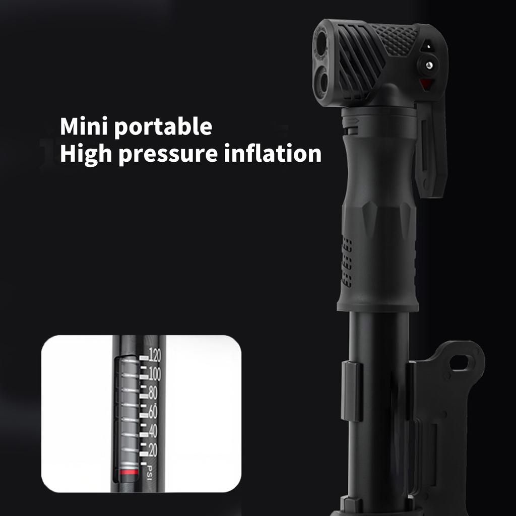 High Pressures Bicycles Pumps Portables Bike Tire Inflator Bicycles Floor Pumps for Mountain Bicycles Tires