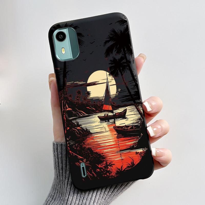 Soft TPU Case For Nokia C12 Cute Love Rabbit Funny Shockproof Silicone Phone Case For Nokia C12 Plus Pro Back Cover C 12 Fundas