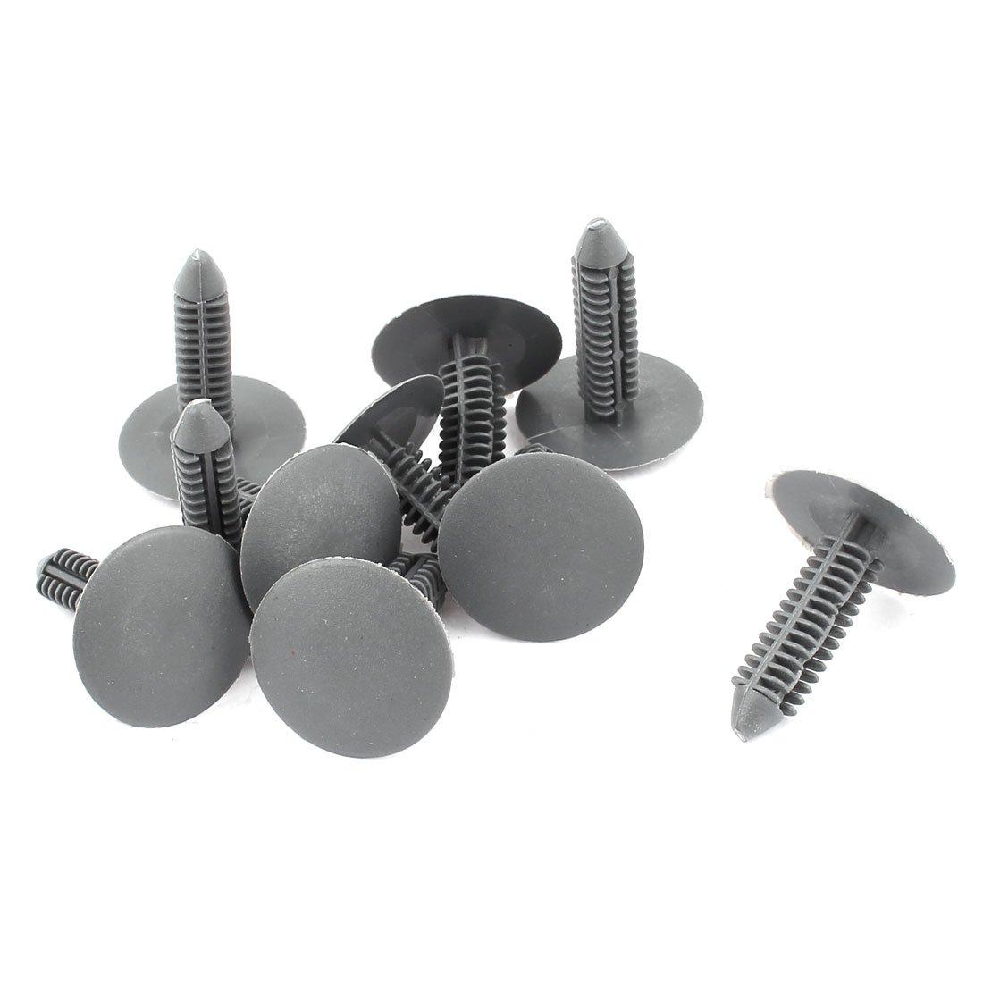 uxcell Trim Clip Cowl Clip Panel Clip Gray Screw Car