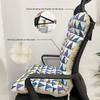 Ergonomic Office Chair Cushion with Integrated Back Support - Featuring a Casual Pattern, Thick And Comfortable Seat Padding