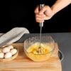 2pcs 10 Inch Stainless Steel Egg Beater Durable Semi-automatic Mixer For Effortless Egg Cream Mixing Stirring And Beating For Kitchen Baking