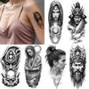 12pcs Temporary Tattoo Realistic Temporary Tattoos Fantasy Elements Religious Symbols Skulls For Men Women Thighs