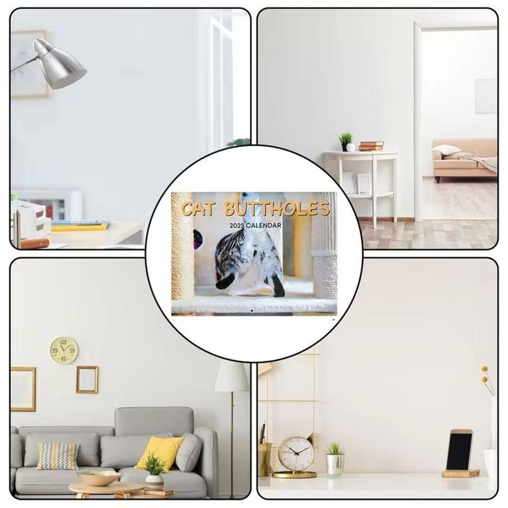 Daily/Weekly/Monthly Planner Hanging Calendar Hangable Desktop Calendar Durable Wall Calendar  Gift