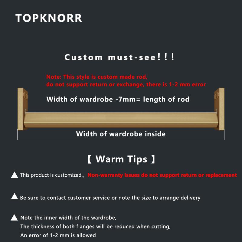 Wardrobe Hanging Rod Single Pole Wardrobe Horizontal Rod Cabinet Hanging Rod Clothes Airing Rod Non-slip Mute Set Of Fixed Seat