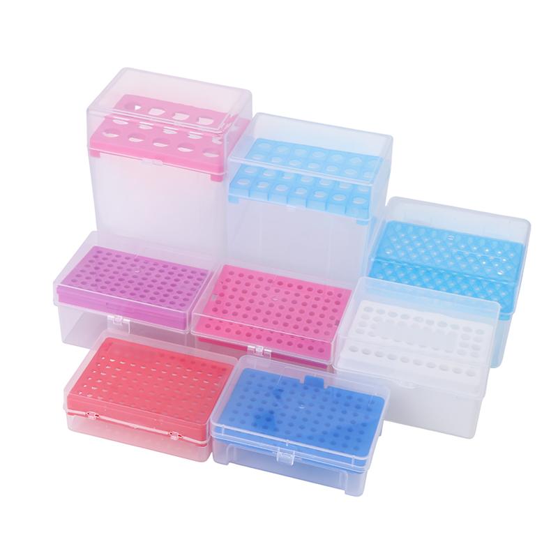 10ul/200ul/1ml/5ml/10ml Plastic Laboratory Pipettor Tip Box For Experiment Pipette Tip Holder Box Micropipette Plastic Box