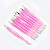 5 pièces/10 pièces Pousse-cuticules Manucure Ongles Vernis Gel UV Pousseur Remover Coupeur Acier Pédicure Peau Morte Cuticules Outils de Soin