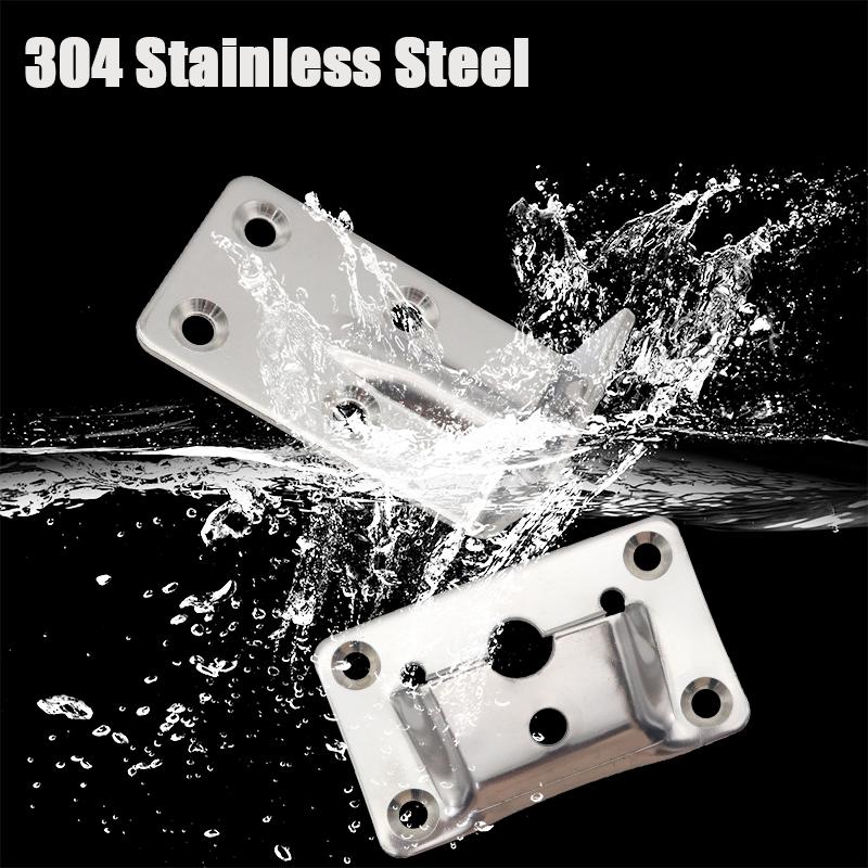 Abnehmbares Tischhalterungsset aus Edelstahl 304 in Marinequalität für Hausboot, Marinezubehör, Beschläge