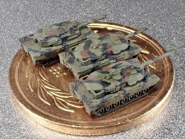 Firestarter 1/700 Modern German Leopard II Set Resin Kit FS-MG1 (Tank)