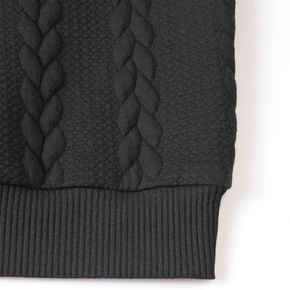 Men'S Sweater Turtleneck Warm Knitted Pullover Cable Knit Sweater Men'S Top Autumn and Winter Commuting Fashion Top Casual Dating Daily