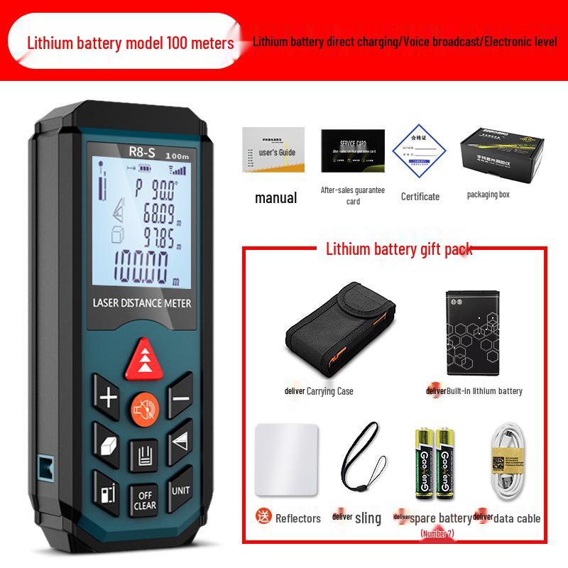 Handheld High-Precision Laser Rangefinder & Electronic Distance Ruler