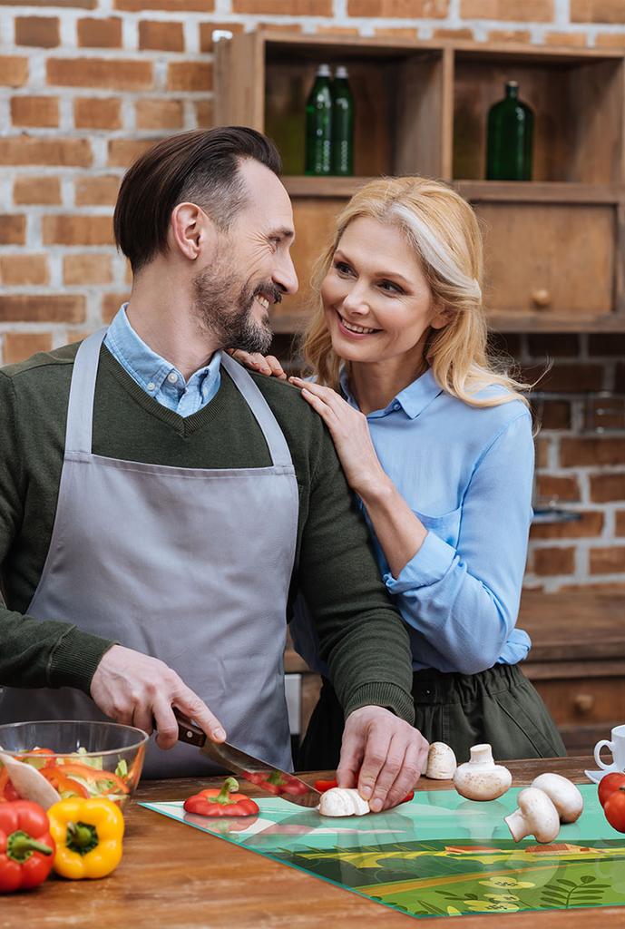 SZKLANA PŁYTA OCHRONNA NA KUCHENKĘ 70x52 WIEŚ