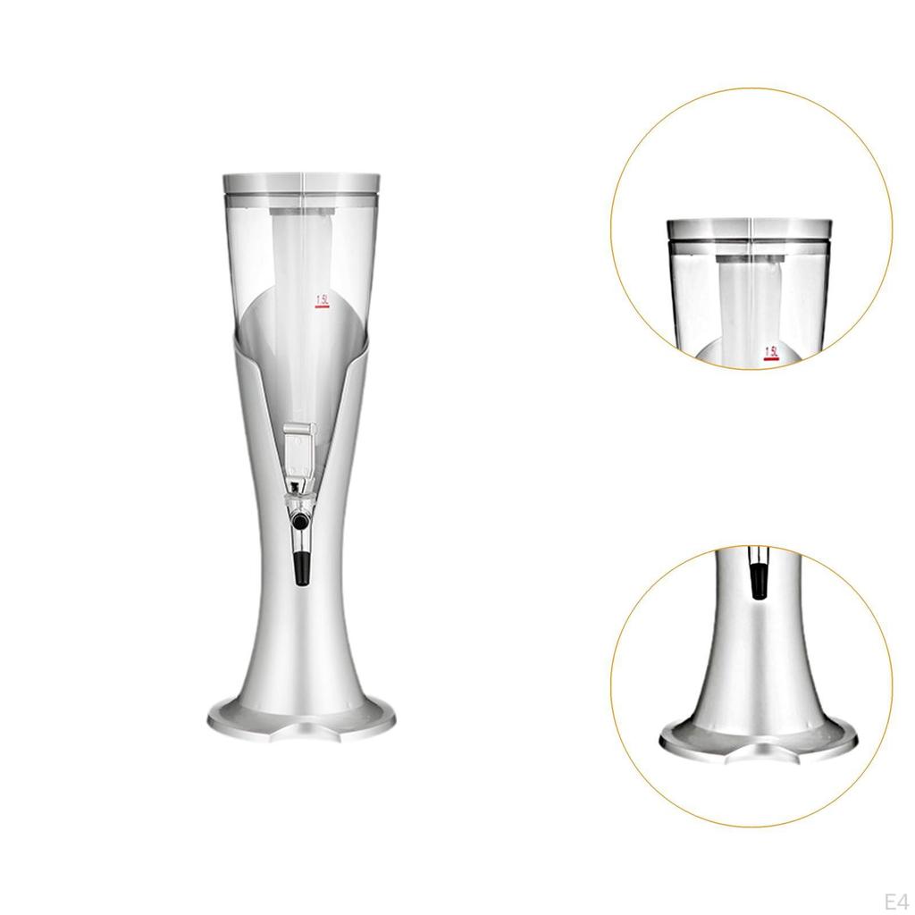 Beer Dispenser with Spigot Pourer Drink Beverage Juice for Outdoor