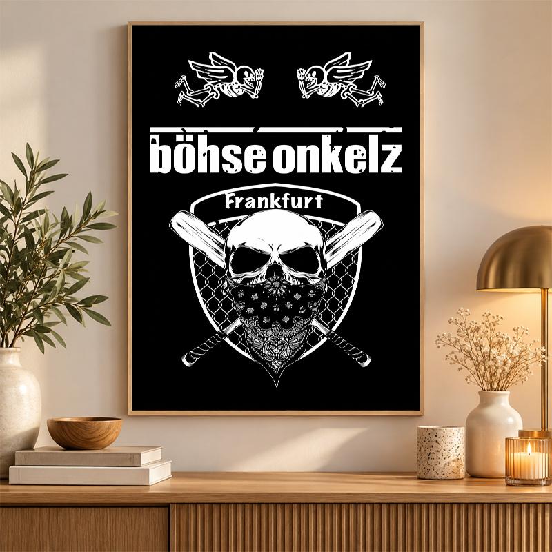 Böhse Onkelz Diamond Painting Kit 5D Full Drill DIY Diamond Mosaic Wall Art Home Decor