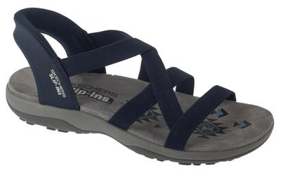 Slip-Ins: Reggae Slim - Stretch Flex, Womens Navy Sandals