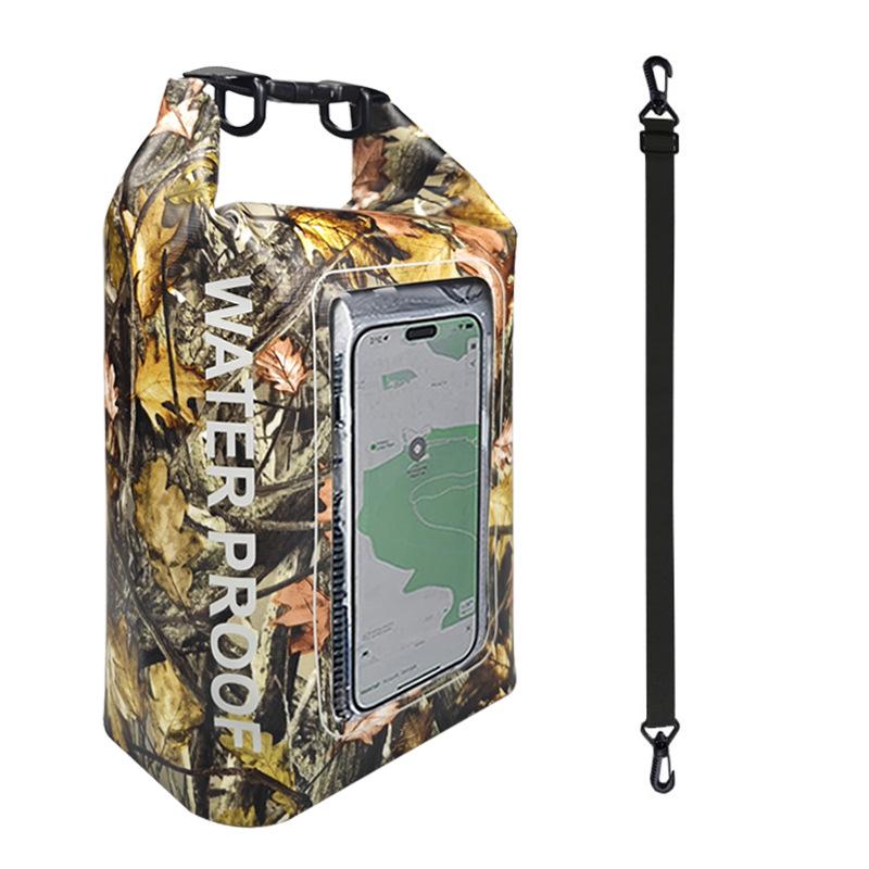 Outdoor Multifunctional Waterproof Bucket Bag 5L Waterproof Bag Swimming Oblique Span Bag Pvc Mobile Phone Waterproof Bag