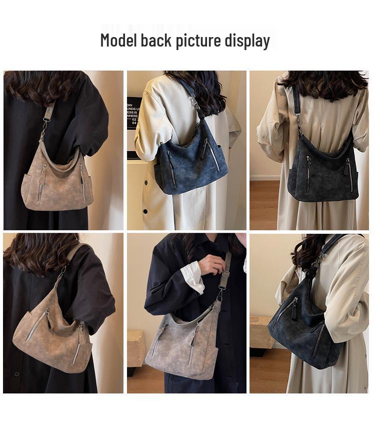 2025 Women's High-Quality Large Capacity Crossbody Tote for College and Commuting
