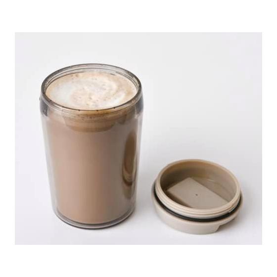 WEMUG Clear Tumbler (Lightweight/Highly Sealed Plastic Double Wall Tumbler) Jazz Clear