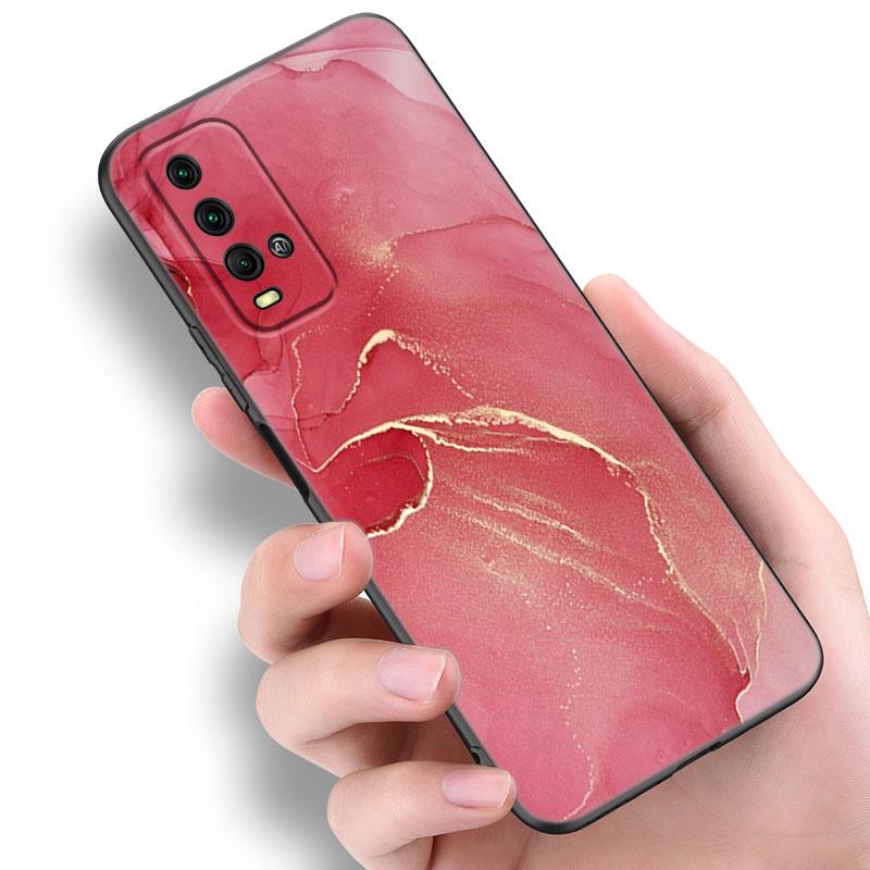 Telefonhülle mit Vintage-Marmor-Muster, weicher TPU-Schutz für Xiaomi Redmi Note 5 6 9T K20 K40 K50 Pro 7A 8A 9A 9C 9i 10A 10C A1 S2