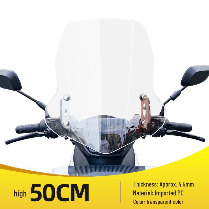 Compatible Front Windshield for Chitu, Cangqiong, and Leibao Electric Scooters