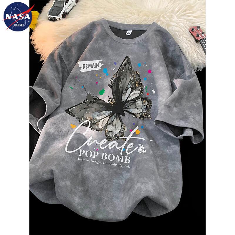 NASA MARVEL Men s Tie-Dye Short-Sleeve T-Shirt 3XL