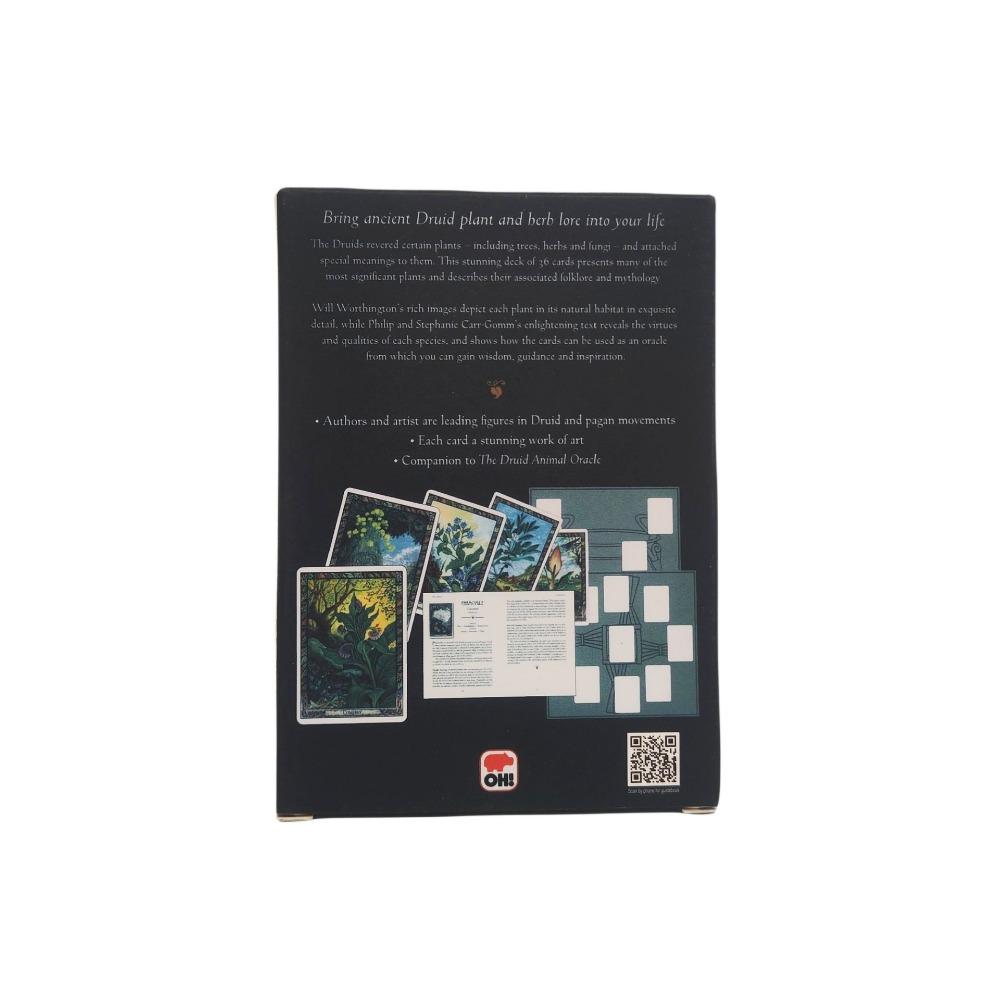 10.4*7.3cm Druid Bitki Oracle: Druid Geleneğinin Büyülü Florası ile Çalışmak 36 Adet Kart