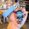 Creative Cartoon Keychain Three-dimensional Doll Bag Couple Pendant Car Key Chain Gift