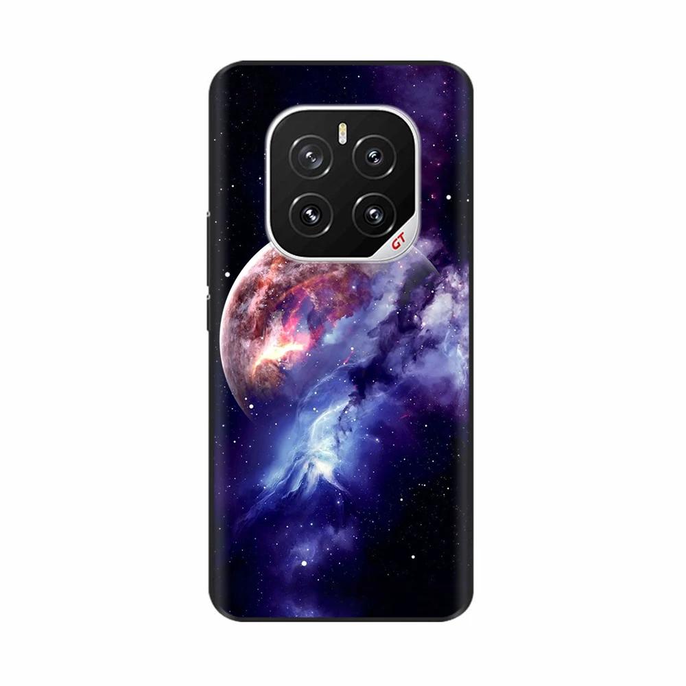 Painted Cover For Honor GT Pro Phone Case for HONOR GTPro Soft Black Silicone Back Cover Shockproof Protective Shell Para Hoesje