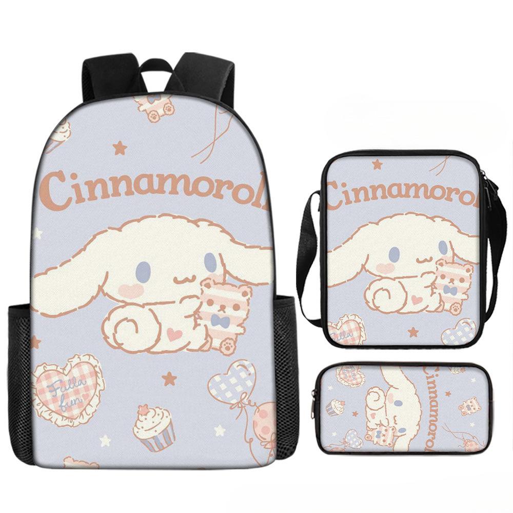 School Bag Cartoon Backpack Girls Cute Shoulder Messenger Bag Pencil Case Pencil case