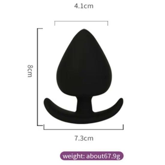 Silicone Mushroom Head Anal Plug Wearable Butt Plug Stimulation Anus Masturbator G Spot Massage Dildo Bdsm Sex Toy for Man Women
