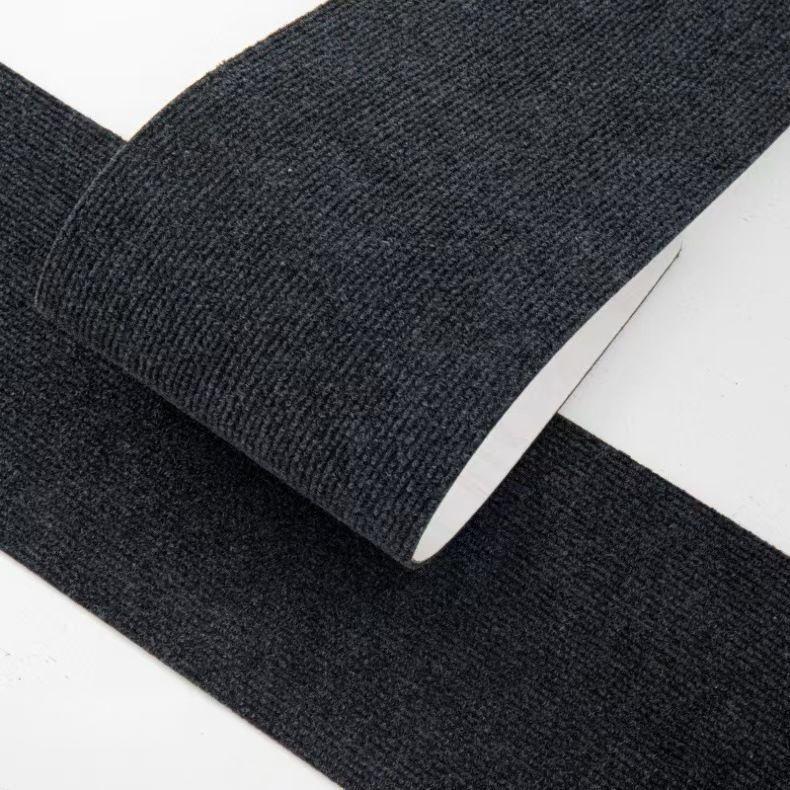 1pc 20x80cm Staircase Mat Non-Slip Self-adhesive Stair Tread Carpet Mat Soft Stripe Protection Cover Pads Home Decor