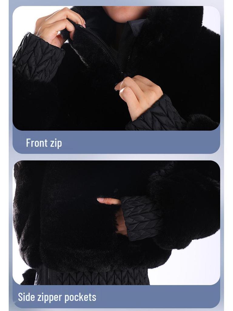 Women's Windproof Thickened Winter Ski Suit - European & American Style for Extreme Cold Outdoor Sports.