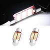 2Pcs 31Mm 4014 12Smd C5W Car Led Light Canbus Dome Interior Reading Lamp