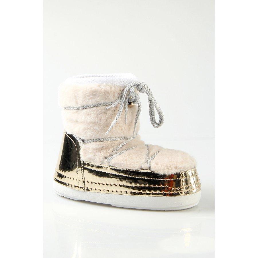 

Женские зимние ботинки из искусственного меха