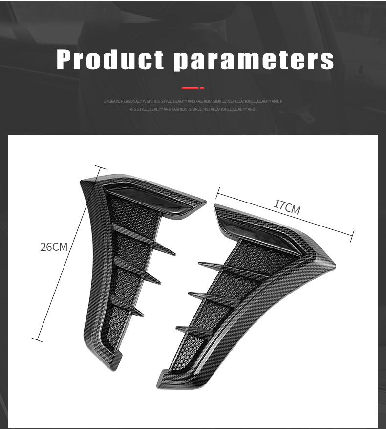 2 Stück Auto Seitenblech Kotflügel Modifizierte Aufkleber Für Lexus IS400 RX300 RX330 IS220D RX350 IS460 ES NX RX IS CT LX GS RC