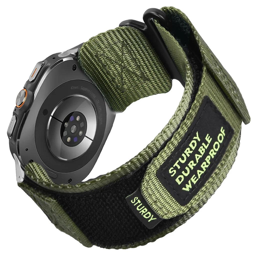Nylon Loop Strap for Samsung Galaxy Watch 7 Ultra Band 47mm Sport Wristband for Galaxy Watch7 Ultra 47mm Watchband Bracelet