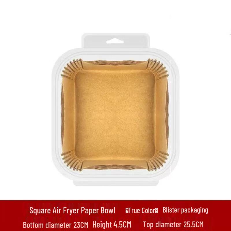 

ZISIZ Large Square Thickened Air Fryer Paper Liners