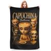 Coperta in Pile Italian Brainrot Tralalero Tralala Ultra Morbida Traspirante Calda per Tutte le Stagioni per Biancheria da Letto Tappeto da Esterno Decorazione Divano Letto