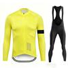 2026 Pro Team Atmungsaktives Herren Langarm Radtrikot Set Frühling und Herbst Mountainbike Kleidung Wear Ropa Ciclismo