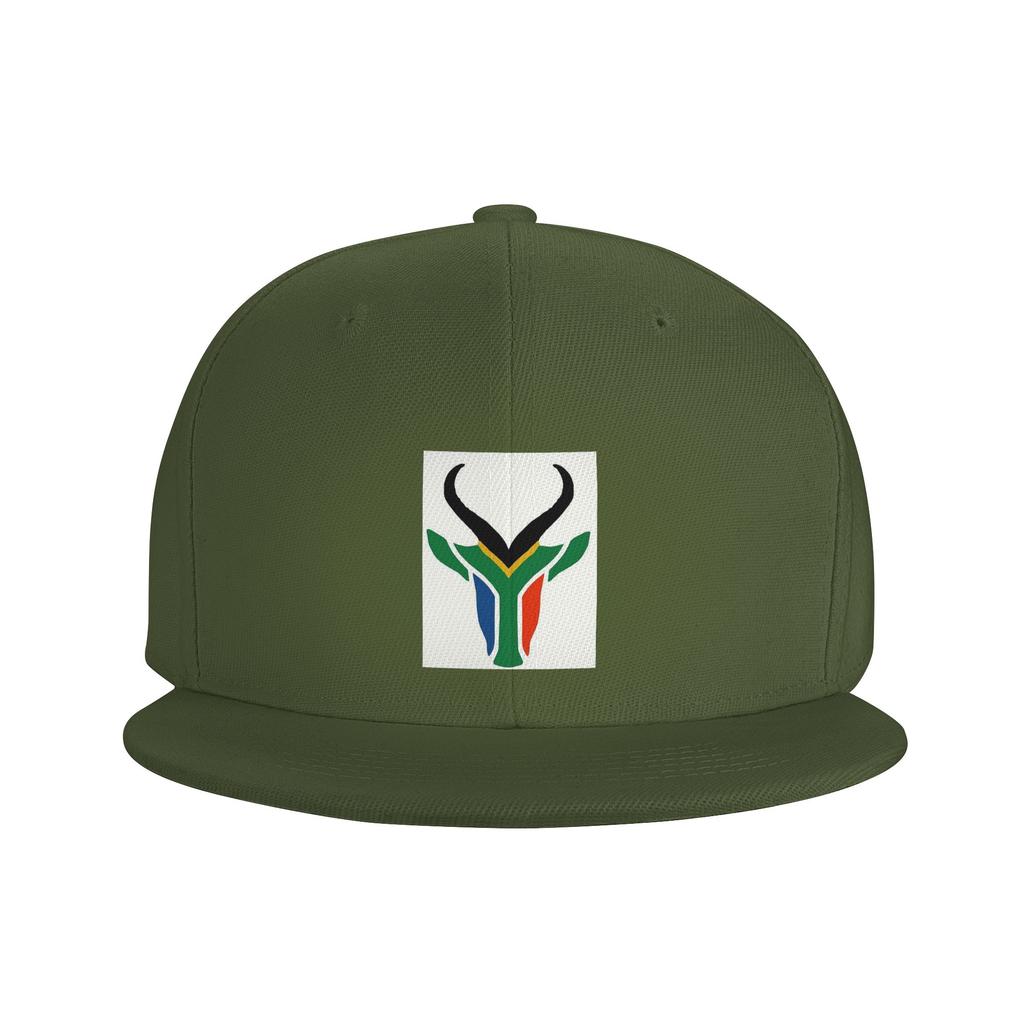 Berretti da Baseball Snapback Moda Traspiranti Casual Casquette da Esterno per Unisexs WoUnisexs con Bandiera degli Springboks Sudafricani