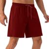 Men's Lightweight, Breathable, Cool-Feeling Training Shorts - Men's Elastic Waist, Quick-Drying Running And Fitness Sports Shorts