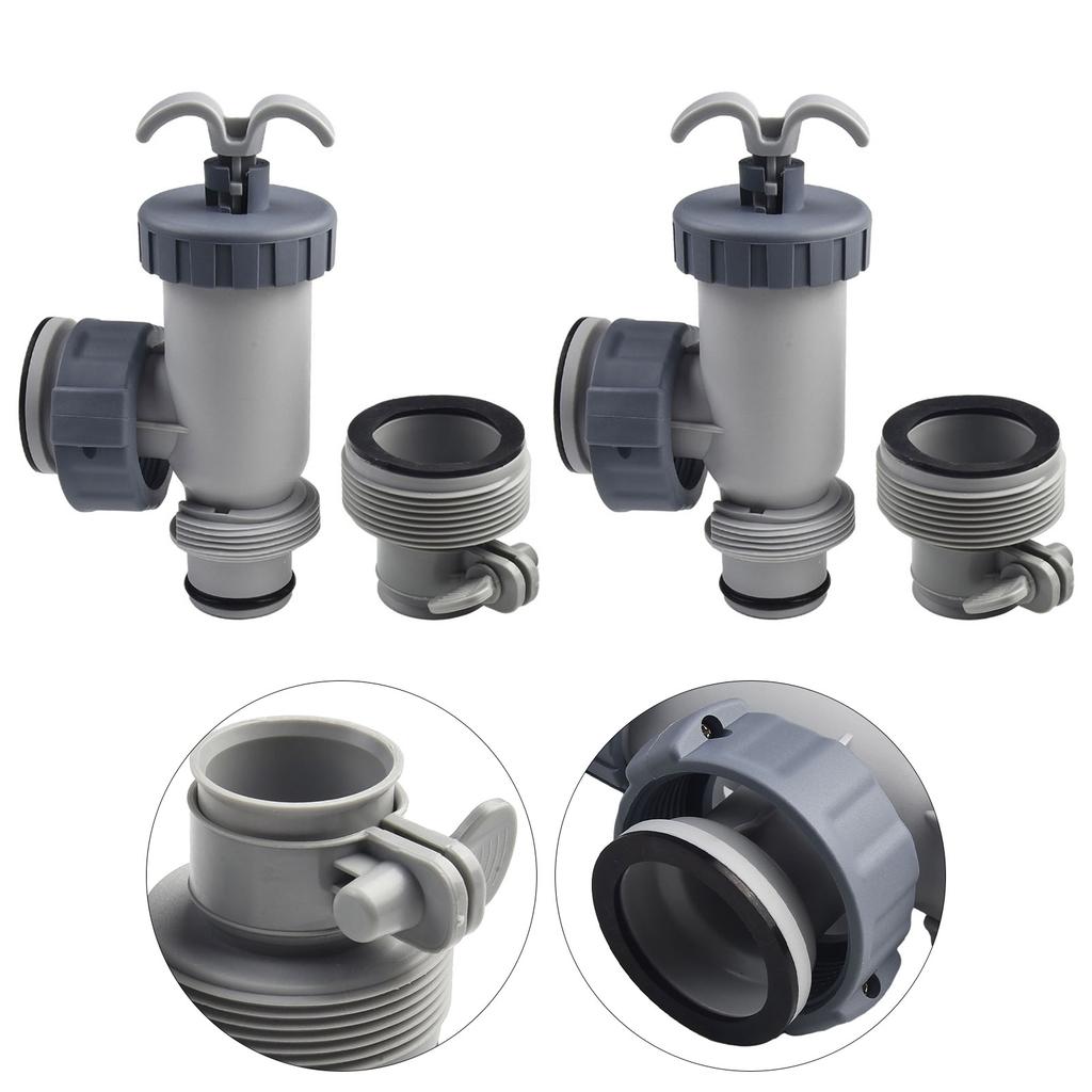 Reliable Performance Plunger Valve Replacement Kit for Intex Filters Suitable for 1500 2500 and 4000 Gallon Models