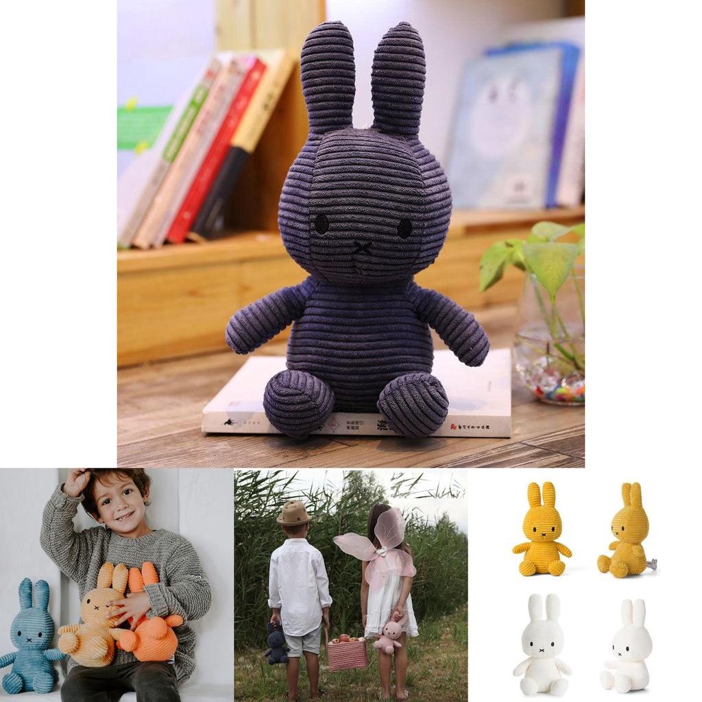 Miffy Puppe Spielzeug Superweiches Plüschmaterial PP Baumwollfüllung Perfektes Geschenk für Kinder