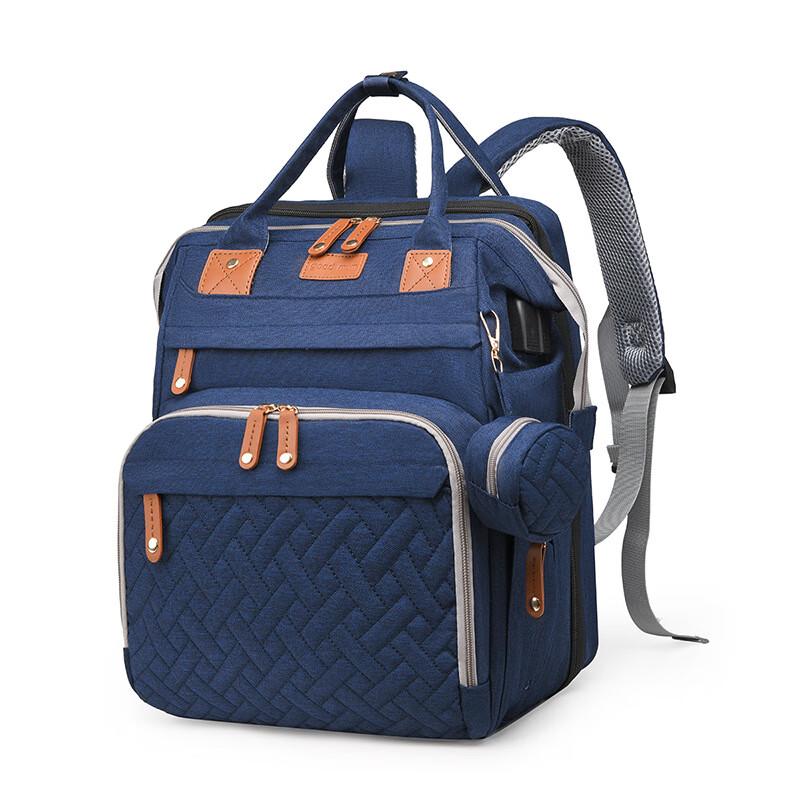 Lishin Multifunctional Portable Baby Diaper Bag Backpack with Sunshade