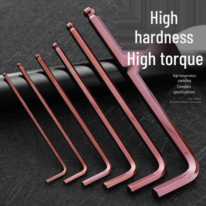 Wankajia L-Shaped Ball End Hex Key Set