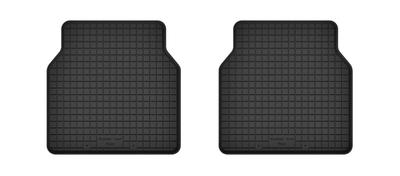 Rear Rubber Car Mats (2 Pcs), Universal For: BMW X5 G05 SUV (2018-)