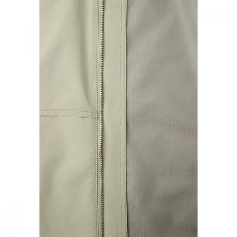 Customellow Unisex 2 Layer Hooded Jacket Beige C9uam26115bex